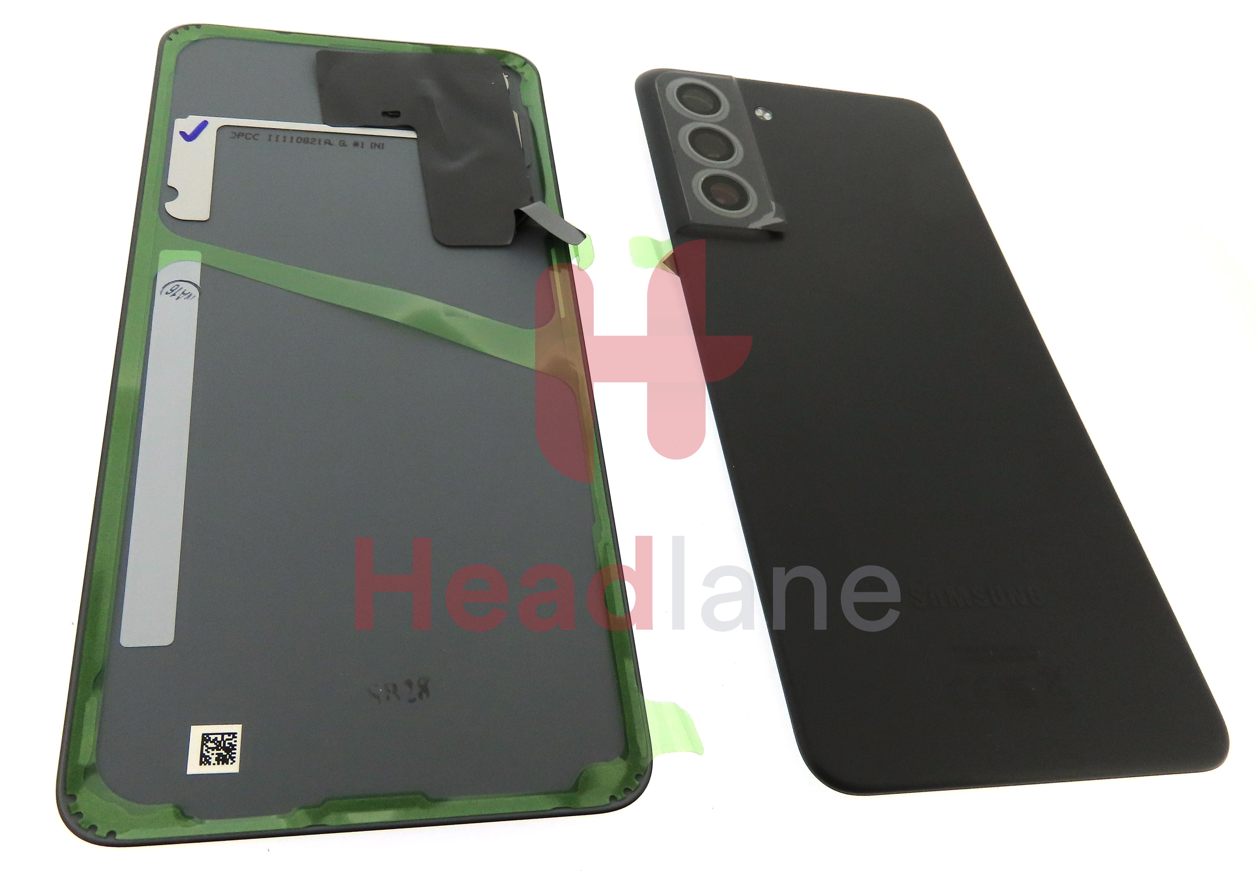 GREEN FUSION Compatible With Galaxy S21 FE Back Cover Replacement, S21